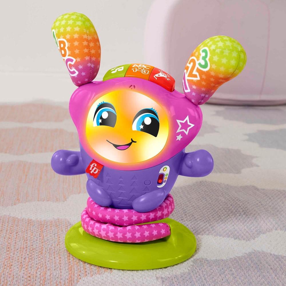 FisherPrice interaktives Lernspielzeug DJ Tanzi mit Licht und Sound