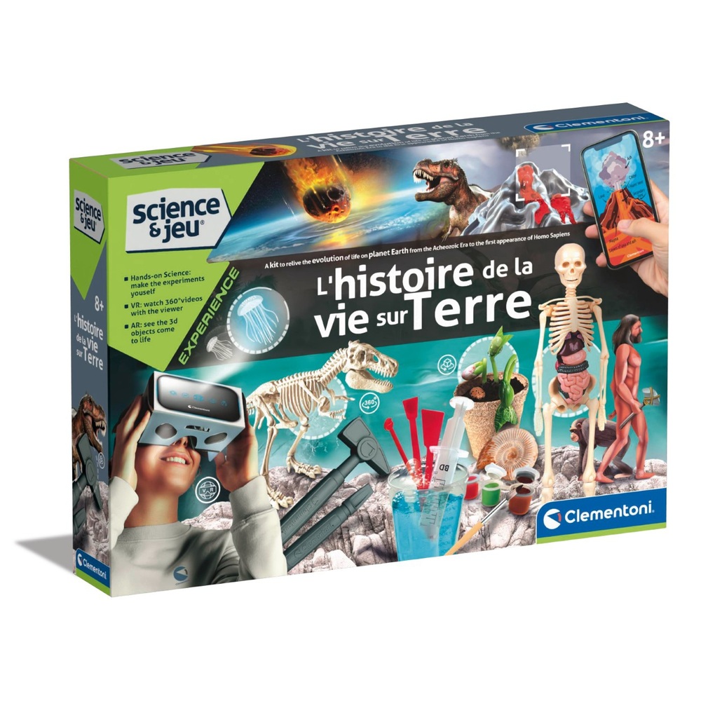 Science & Jeu L'histoire de la vie sur Terre Réalité Virtuelle