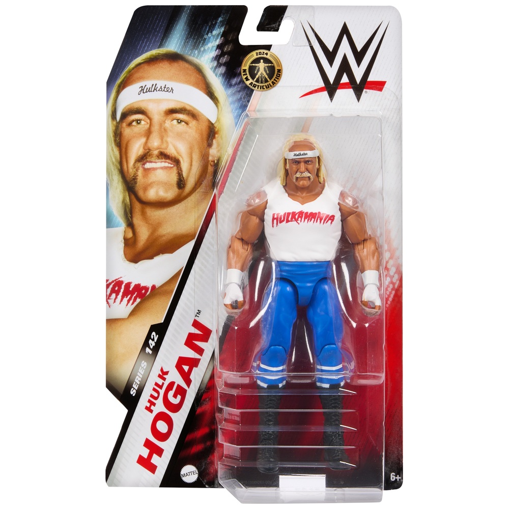 WWE Basic Series 142 Hulk Hogan Action Figure Smyths Toys UK
