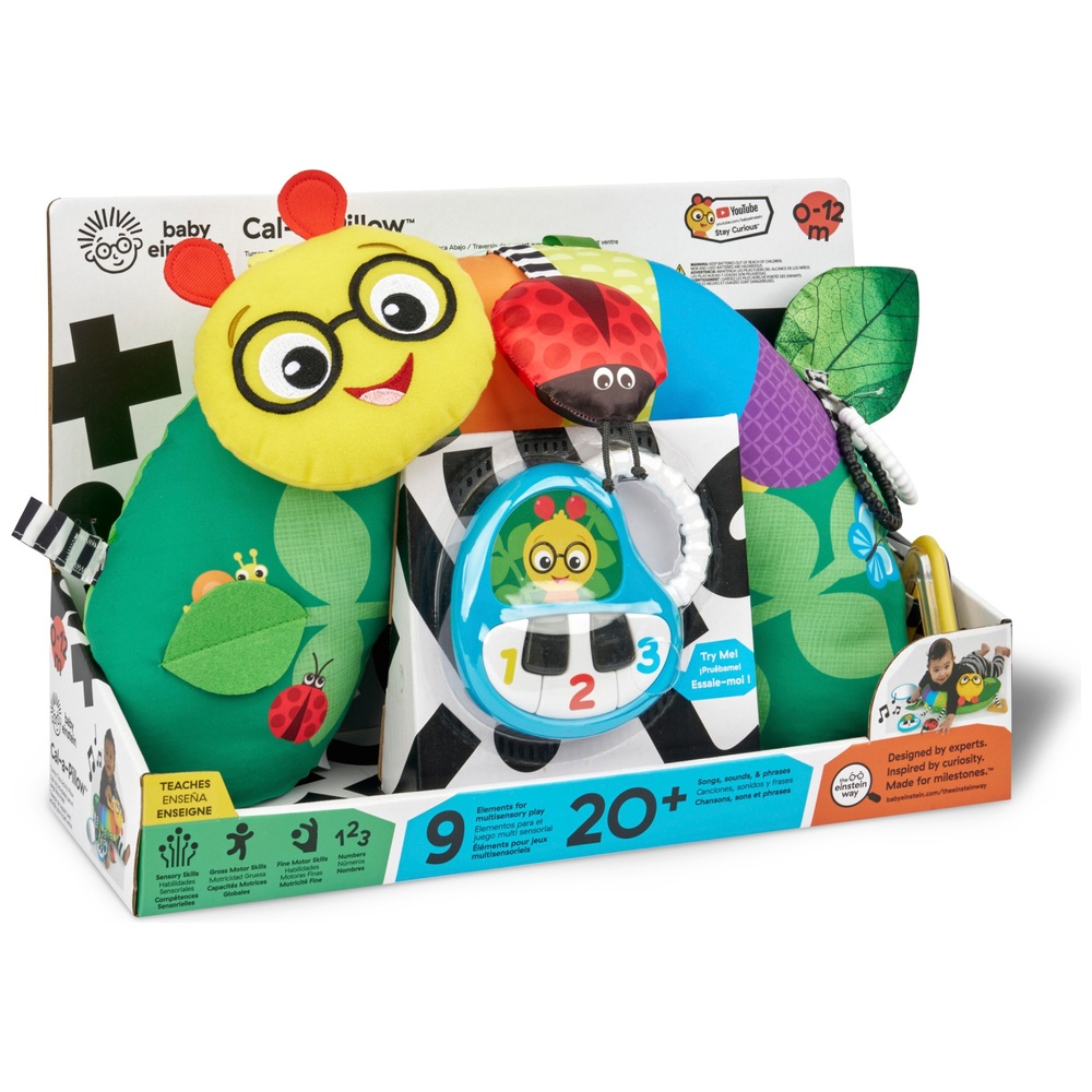 Baby Einstein CalaPillow Tummy Time Activity Pillow Smyths Toys UK