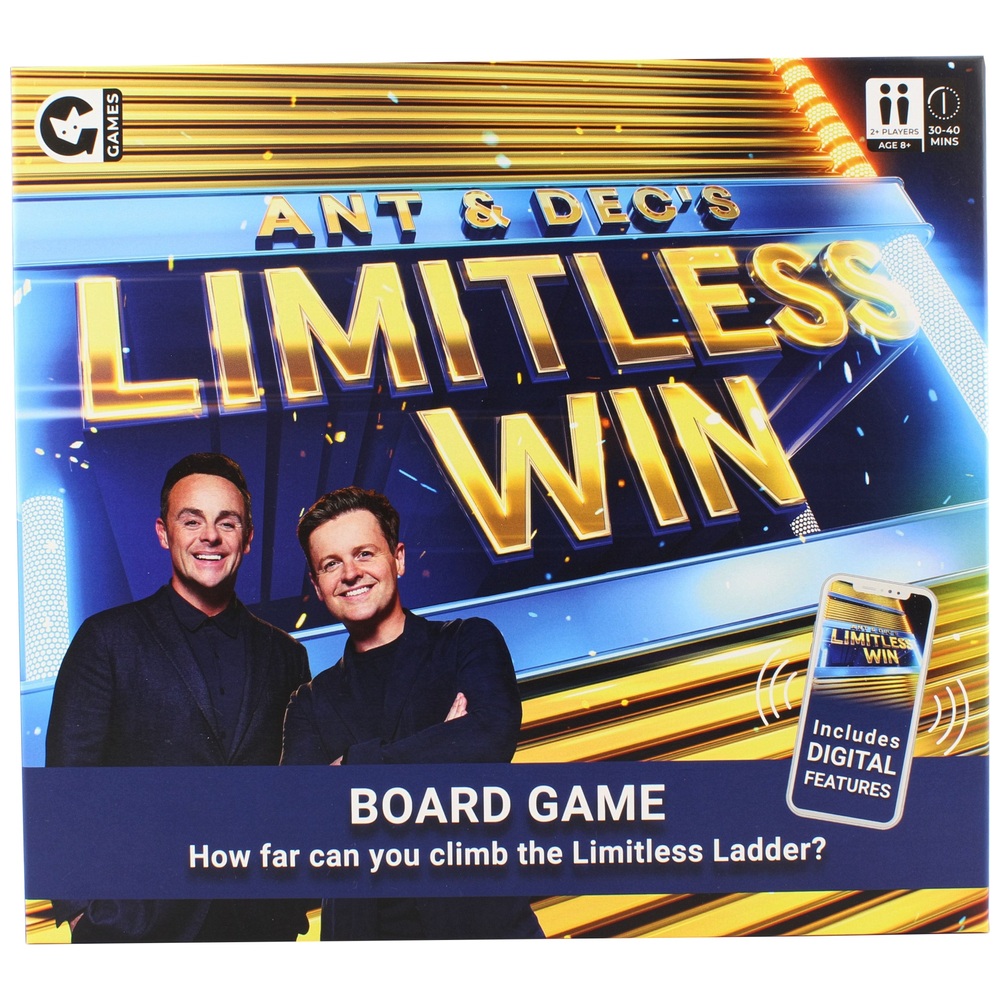 Ant and Dec's Limitless Win Board Game Smyths Toys UK