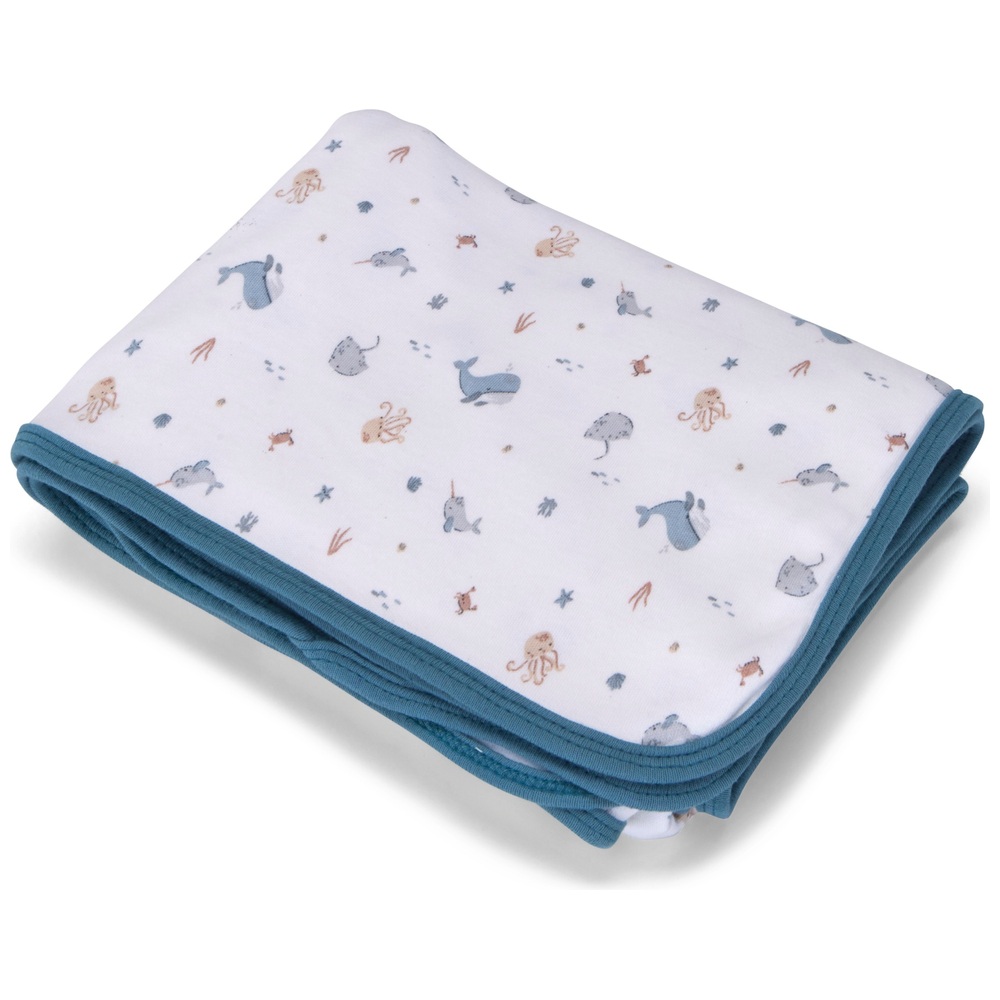 Baby Elegance 140x70cm 4 Piece Cot Bed Bedding Set Under the Sea
