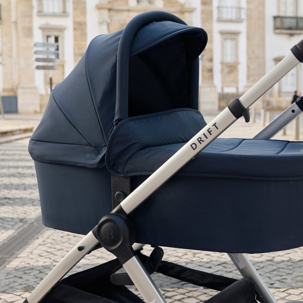 Drift by Baby Elegance 3in1 Travel System and R129 Car Seat in Navy