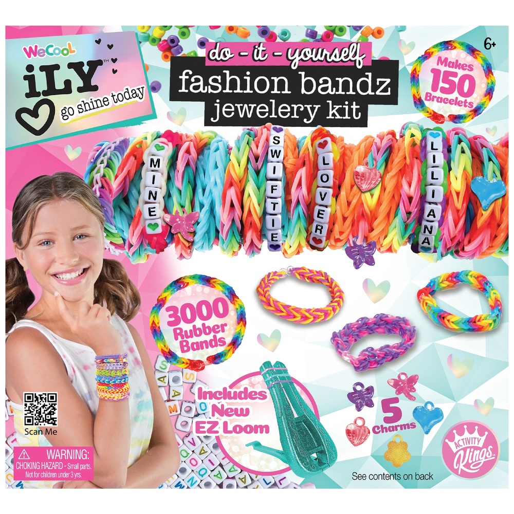 iLY DIY Rubber Fashion Bandz Jewelry Kit Smyths Toys UK