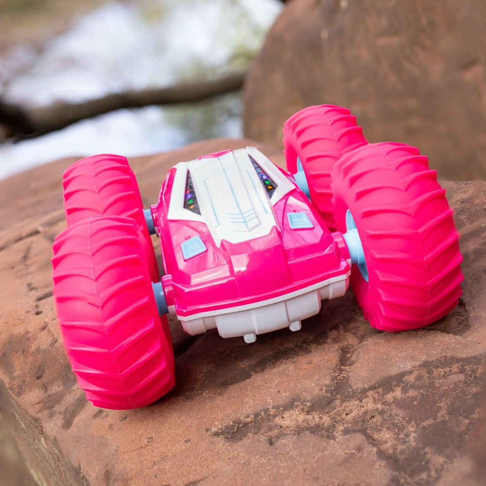 Ferngesteuertes Auto RC Speed Cyclone Stunt-Truck pink | Smyths Toys