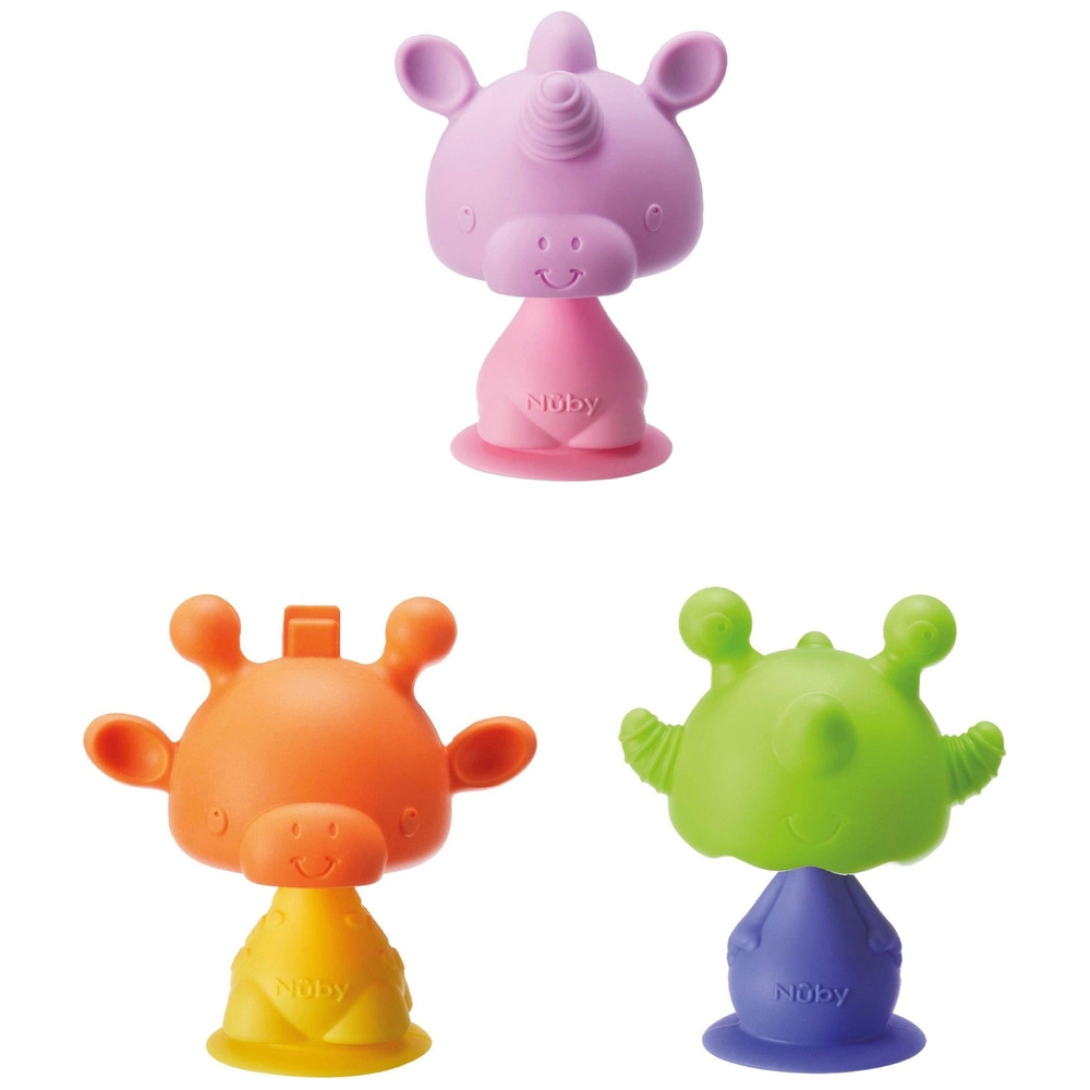 Nuby Bobble Head Teether Assortment Smyths Toys UK