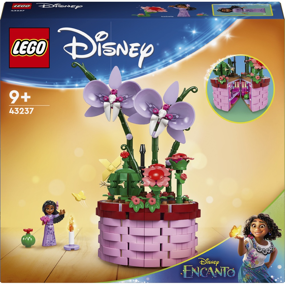 LEGO Disney Encanto 43237 Isabela’s Flowerpot Building Toy Smyths Toys UK