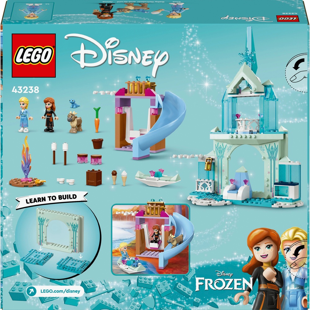LEGO Disney Princess 43238 Elsa's Frozen Castle Smyths Toys UK