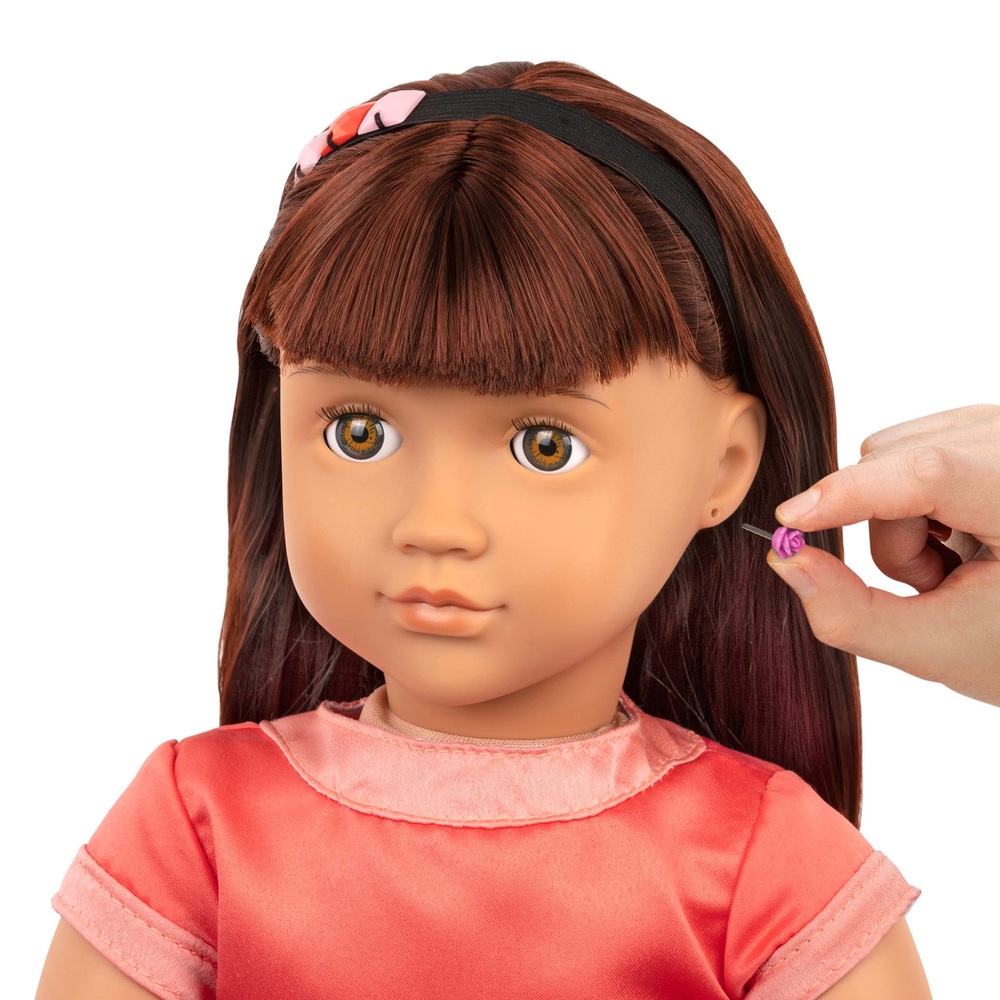 Our Generation Jewellery Doll with Pierced Ears Adelita Smyths Toys UK