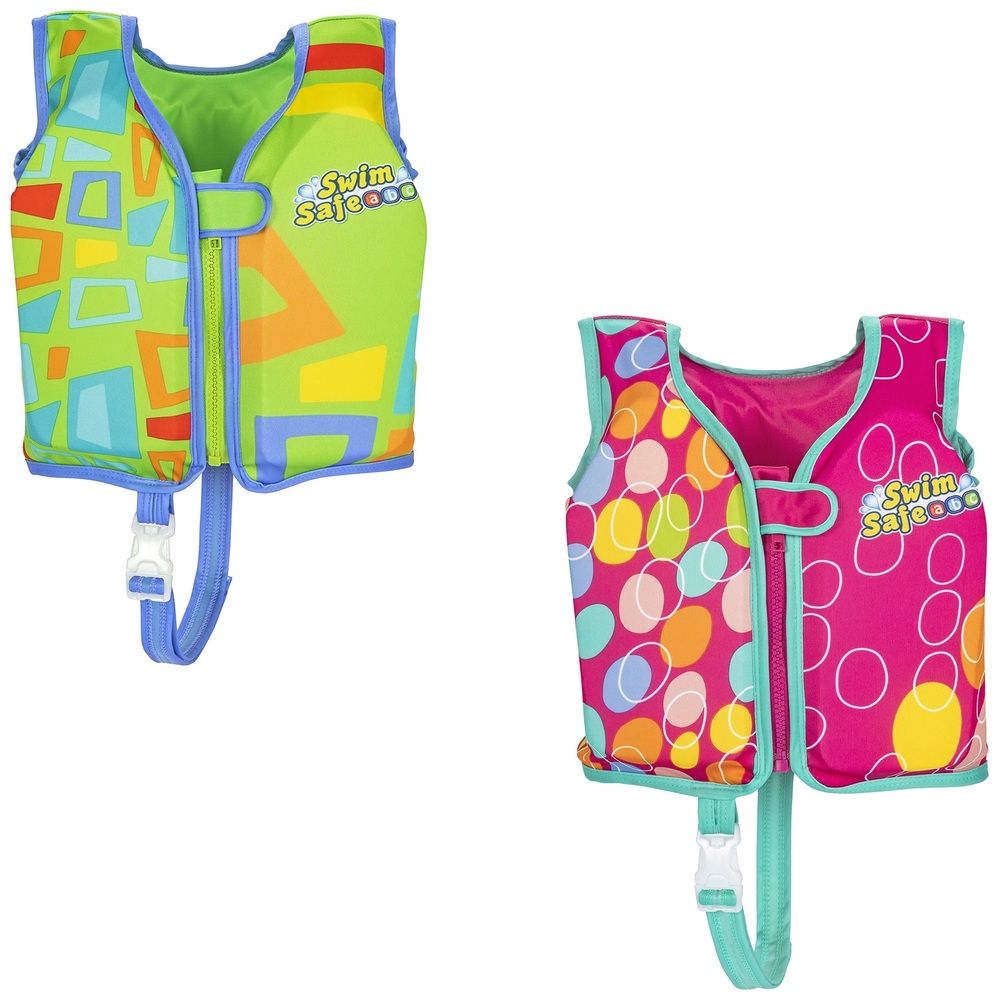 Swim Safe ABC AquaStar Fabric Toddler Swim Vest Assortment Smyths Toys UK