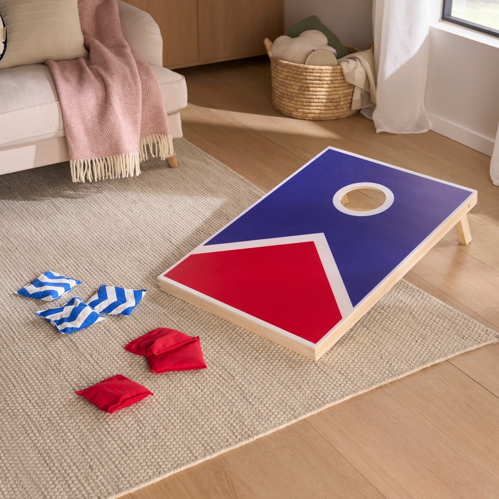 Wooden Cornhole with Bean Bags Smyths Toys UK