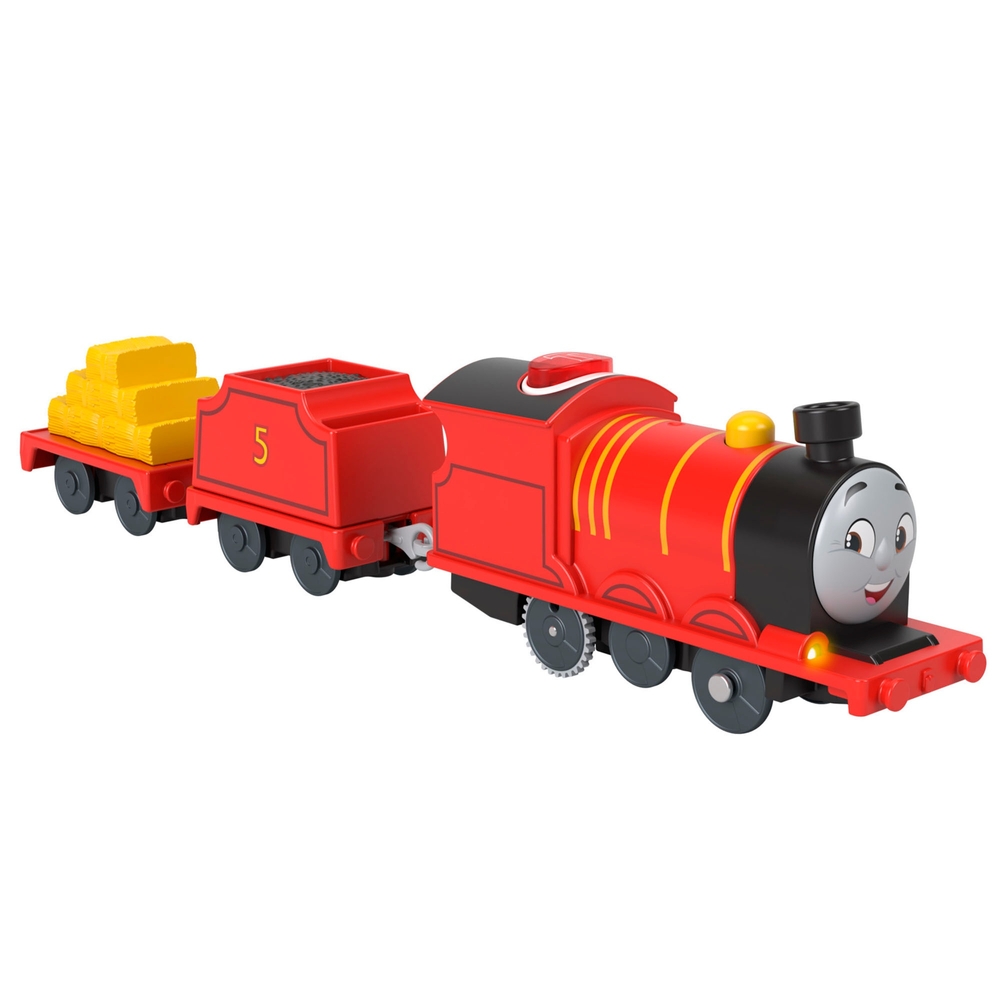 Thomas & Friends Talking James Motorised Train Engine | Smyths Toys UK