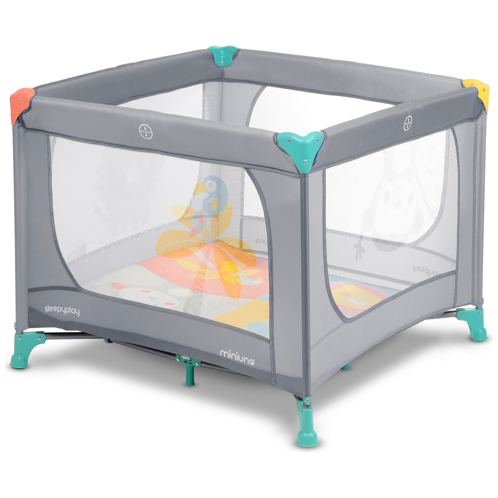 miniuno SleepyPlay 2in1 Playpen and Travel Cot Smyths Toys UK