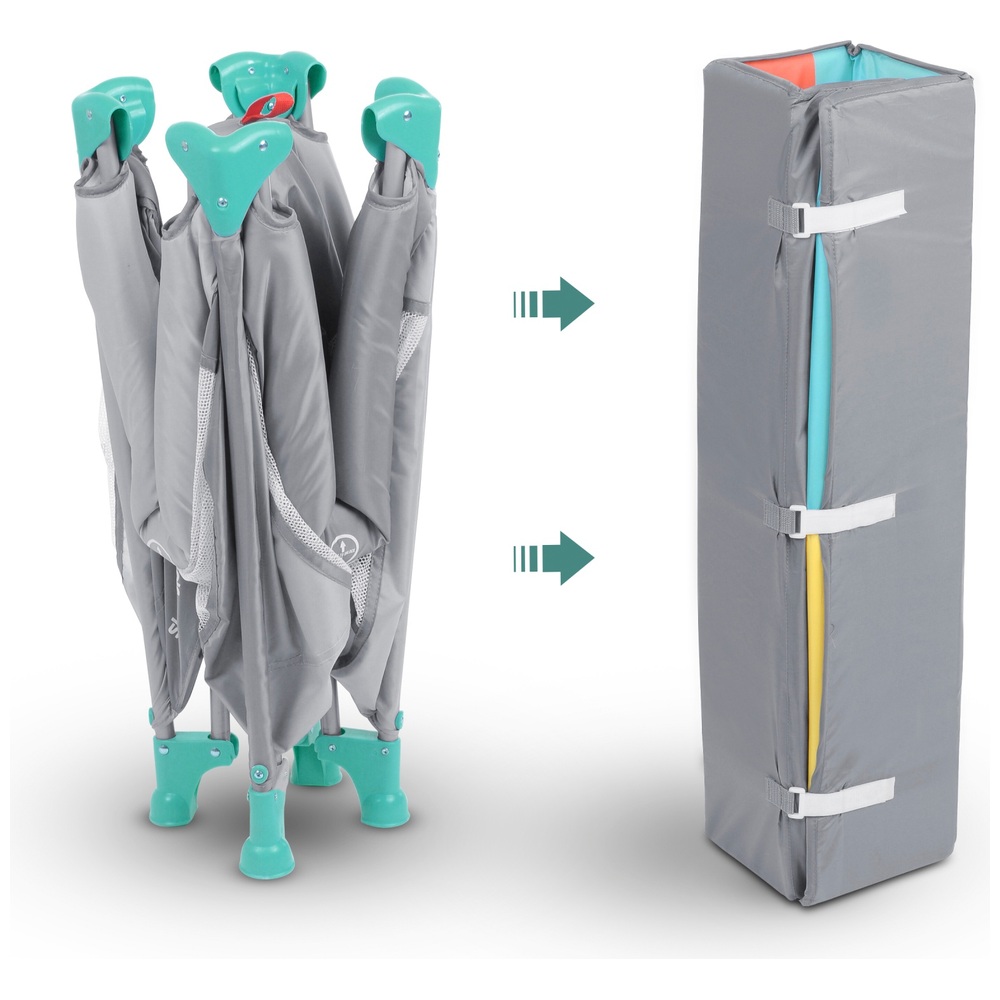 miniuno SleepyPlay 2in1 Playpen and Travel Cot Smyths Toys UK