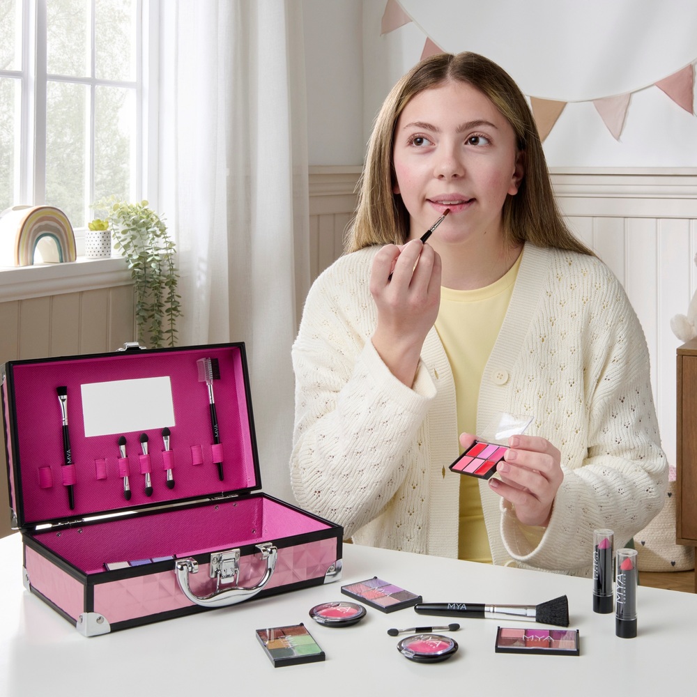 MYA Pink and Black Makeup Case Smyths Toys UK