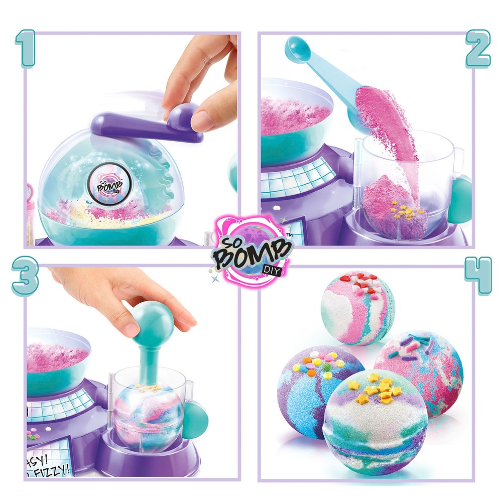 So Bomb DIY Marble Bath Bomb Factory Smyths Toys UK