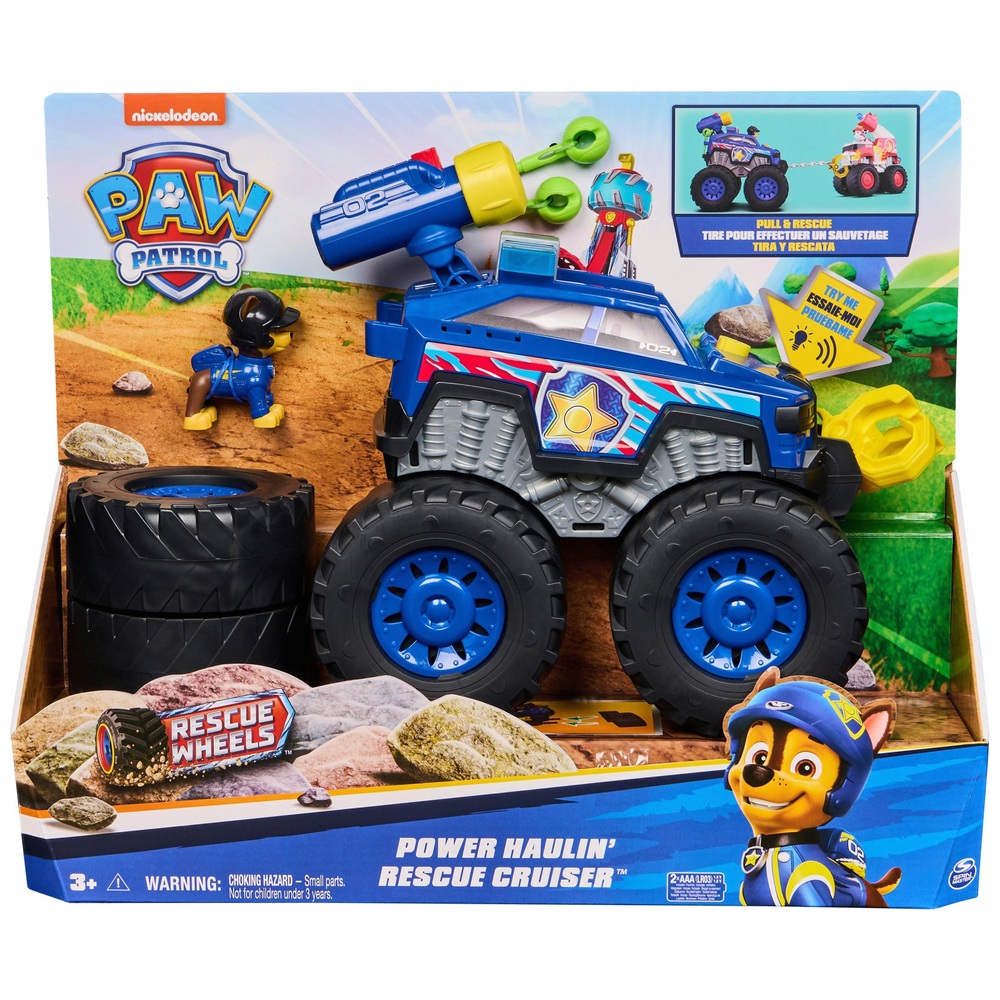 PAW Patrol Rescue Wheels Chase's Deluxe Power Haulin' Rescue Cruiser
