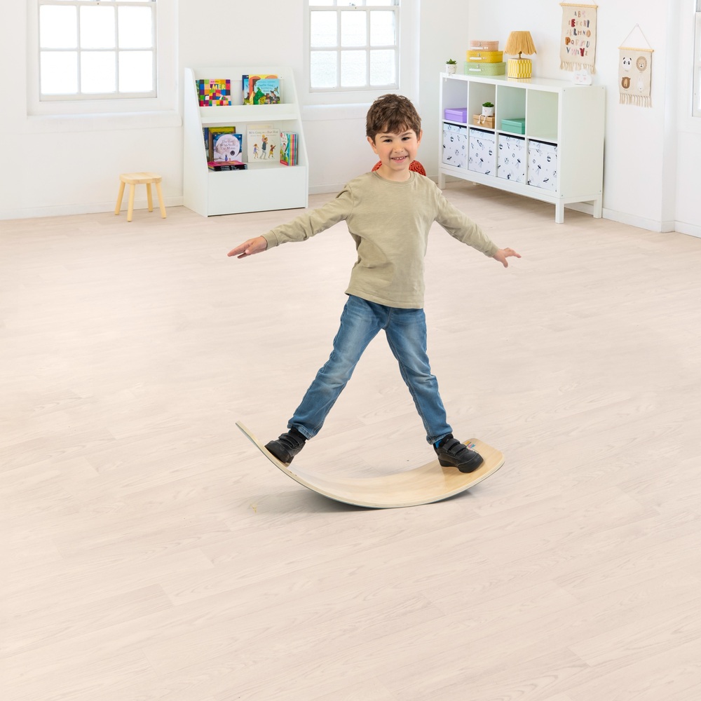 Play Factory Wooden Balance Board Smyths Toys UK