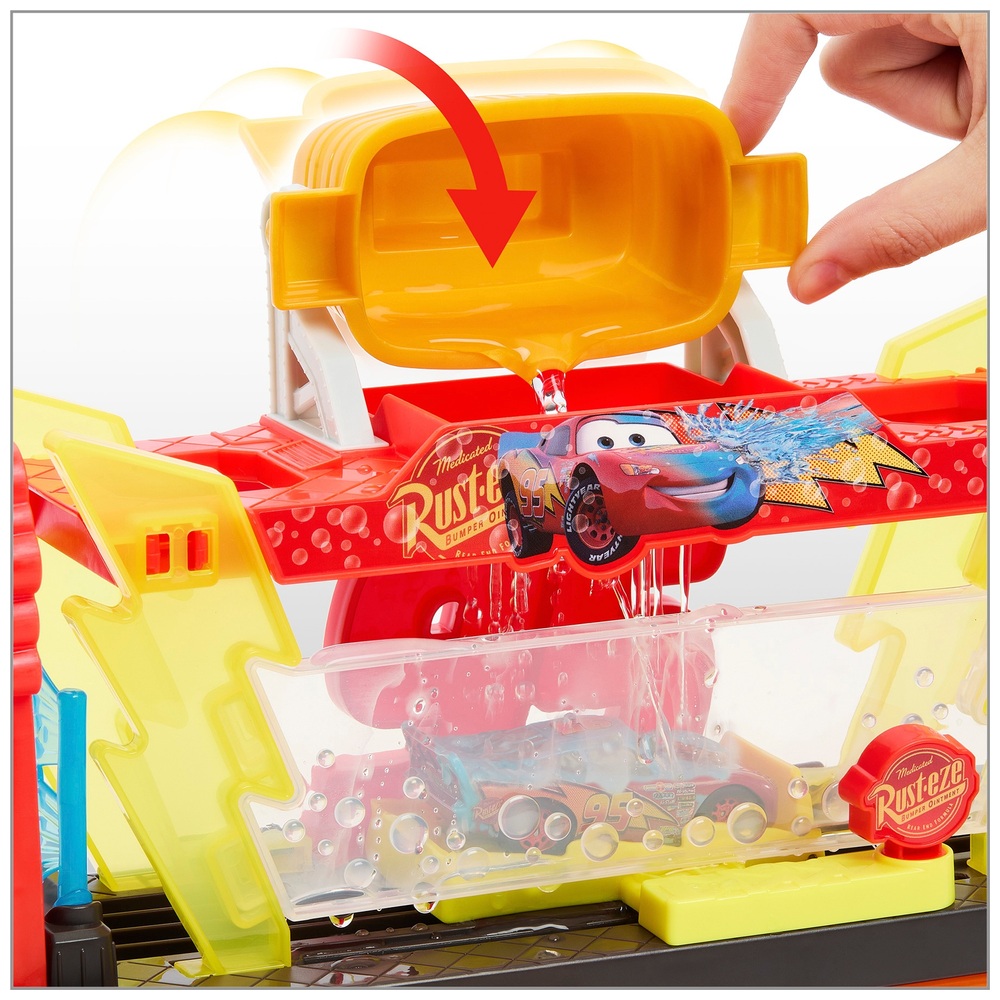 Disney Cars ColourChanging Race Ready Car Wash Playset Smyths Toys UK