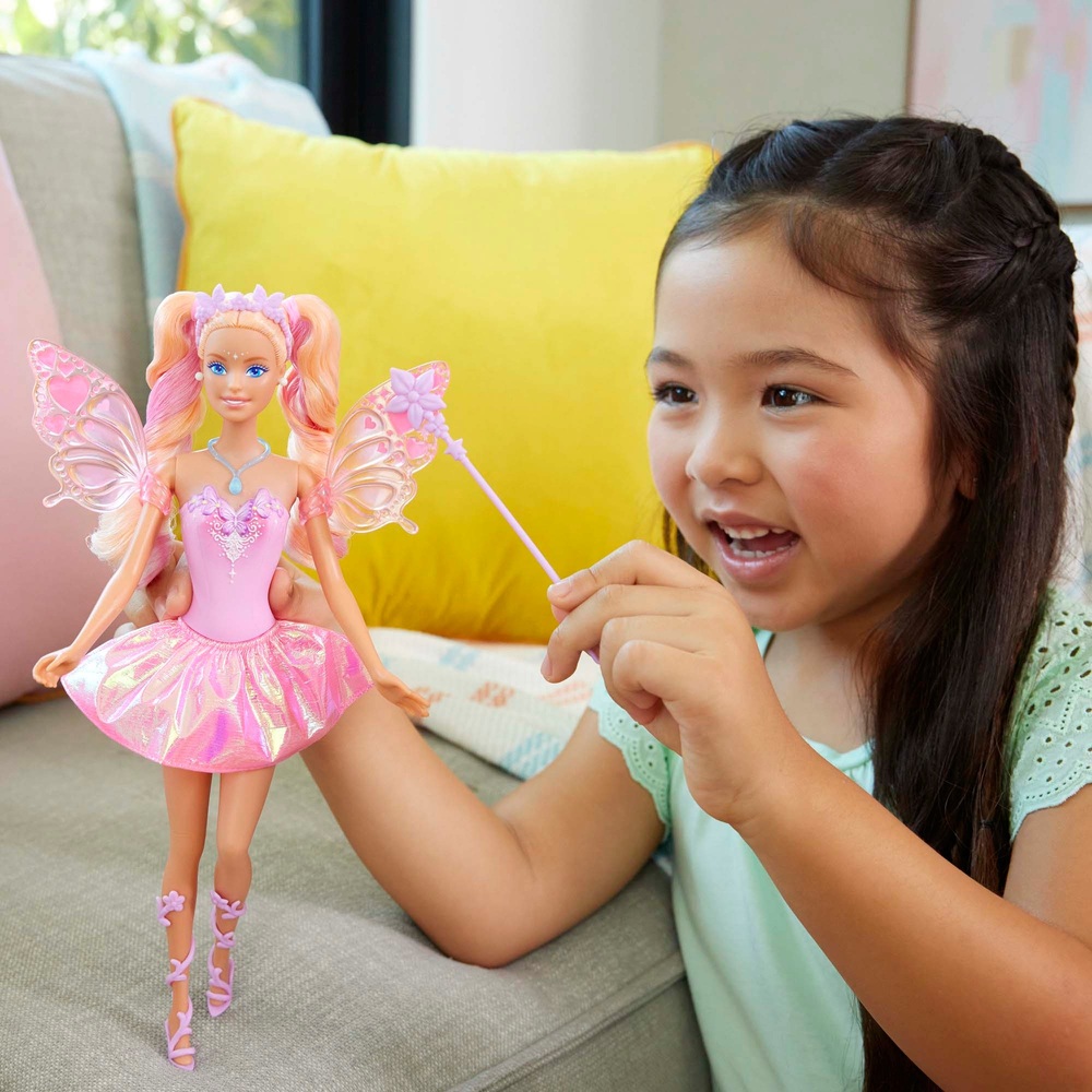 Barbie Colour Change Fairy Doll Smyths Toys UK