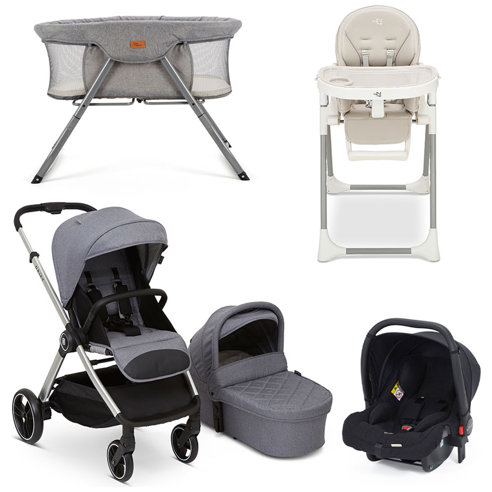 Baby Elegance Kangu Crib, Drift Travel System & Car Seat & Nup Nup