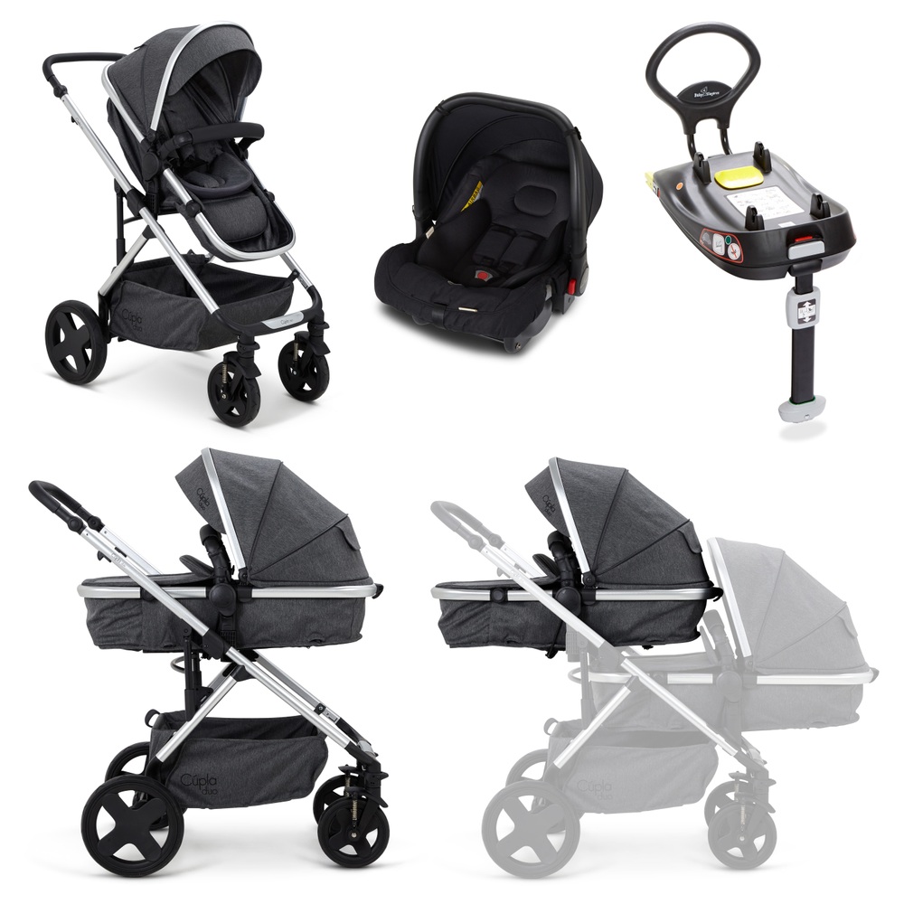Baby Elegance Cupla Duo Travel System, Second Seat, Two Car Seats