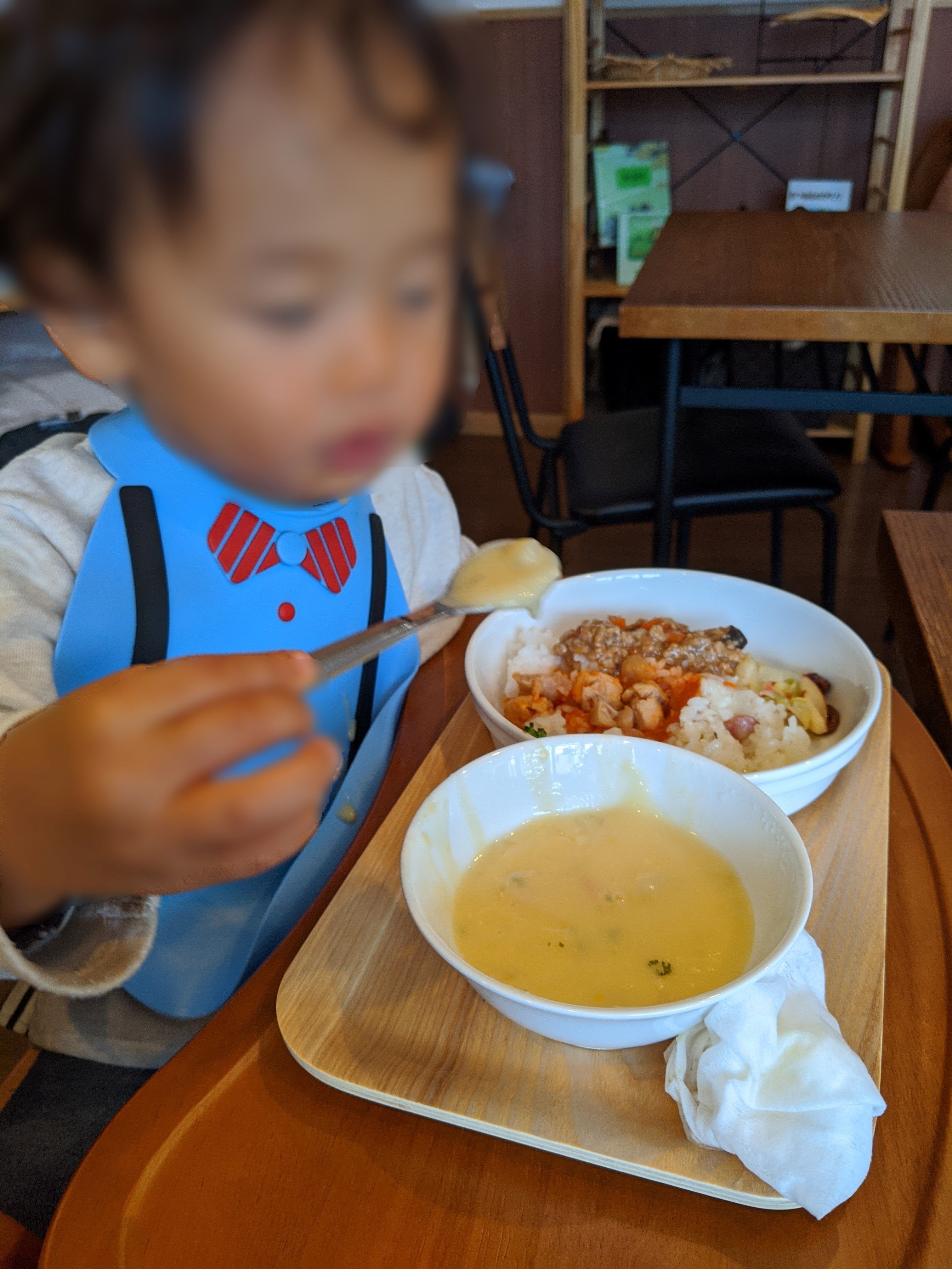 1歳子連れランチ ＠千葉 津田沼 たちばなごはんカフェ chococco のスイーツ*パン倶楽部 ひたすら食い
