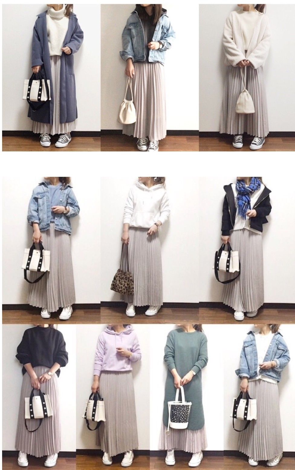 Uniqloの「ナナイロスカート」が使える♡おすすめのコーデはコレ | 4Meee 試 ドレープギャザーロングスカート | コーデ勉強中 - 楽天ブログ