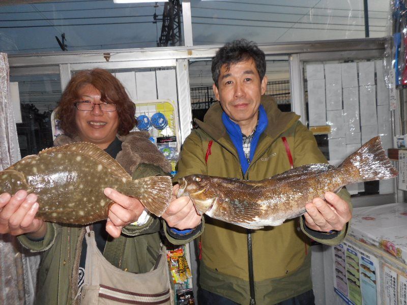 カレイの釣果をご覧になって見事ゲット！！ 神戸・須磨海岸の釣果情報（吉川釣具店） 楽天ブログ