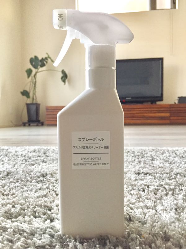 アルコールスプレー/除菌スプレー/詰め替え/パストリーゼ/無印良品...などのインテリア実例 - 2018-06-28 09:00:08 ｜ Roomclip（ルームクリップ） 無印良品】角型スプレーボトル（アルカリ電解水専用） | White Peony - 楽天ブログ