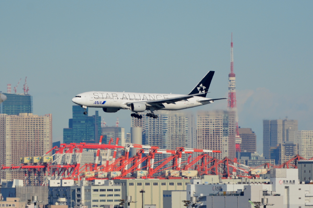 私は飛行機が好きだ ＞ 真冬の羽田空港は好天でよろしい わたしのブログ、あっちこっち 楽天ブログ