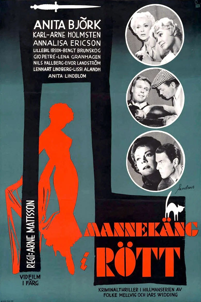 Streama Mannekäng i rött (1958) Vodeville