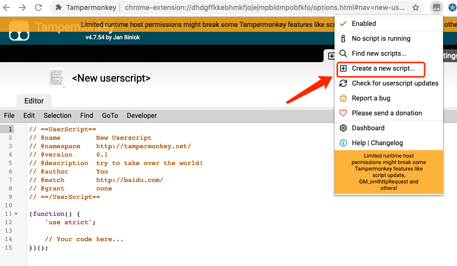 使用VueJS开发油猴（TamperMonkey）脚本 Practice