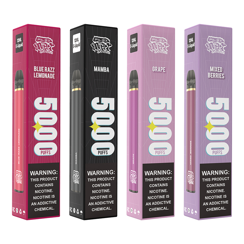 Filex Max Disposable Vape Kit Online 5000 Puffs 1000mAh Vapesourcing