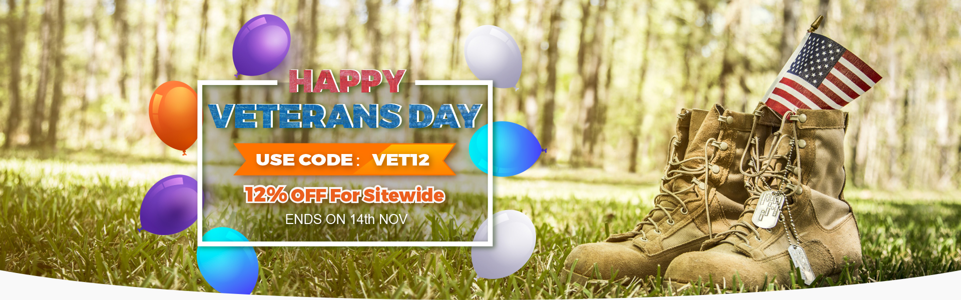 12 off for Veterans Day Sale UK Vape Deals