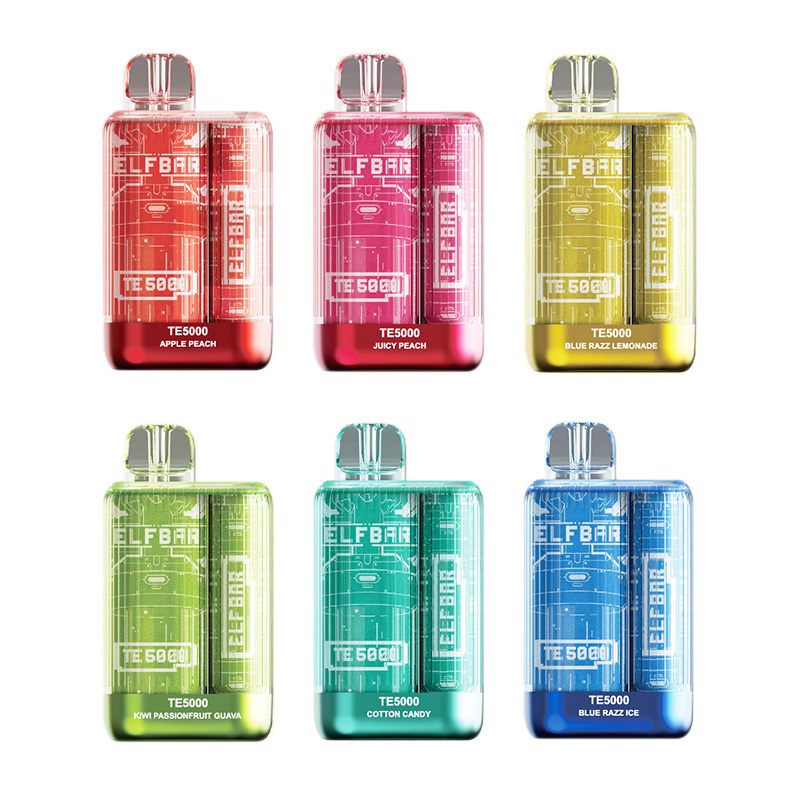 Elf Bar TE5000 Disposable Vapes Online 13.5ml Vapesourcing