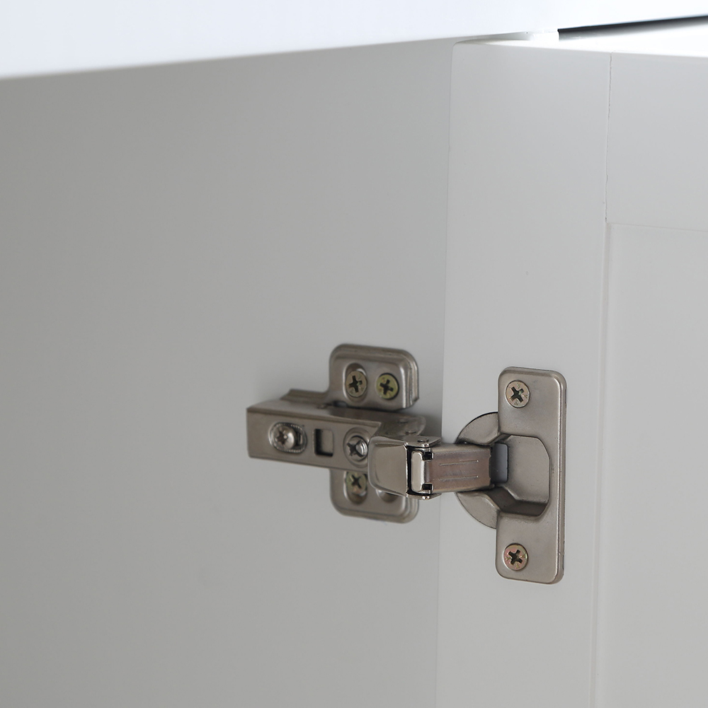 Fresca Windsor 36" Matte White Traditional Bathroom Vanity