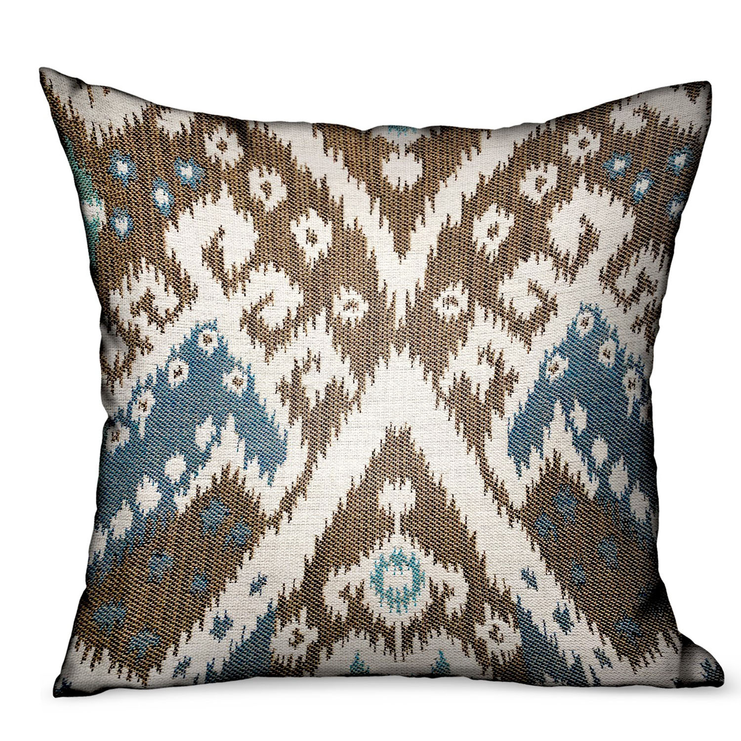 Ikat Outdoor Throw Pillows Ikat Outdoor Pillow Cover Blue Willa Skye