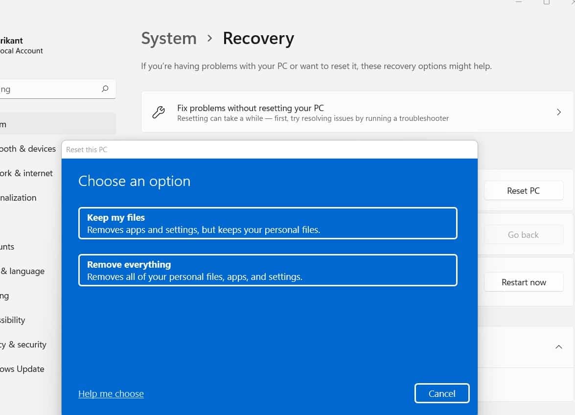 3 Ways To Factory Reset Windows 11 Without Losing Data winbuzzer