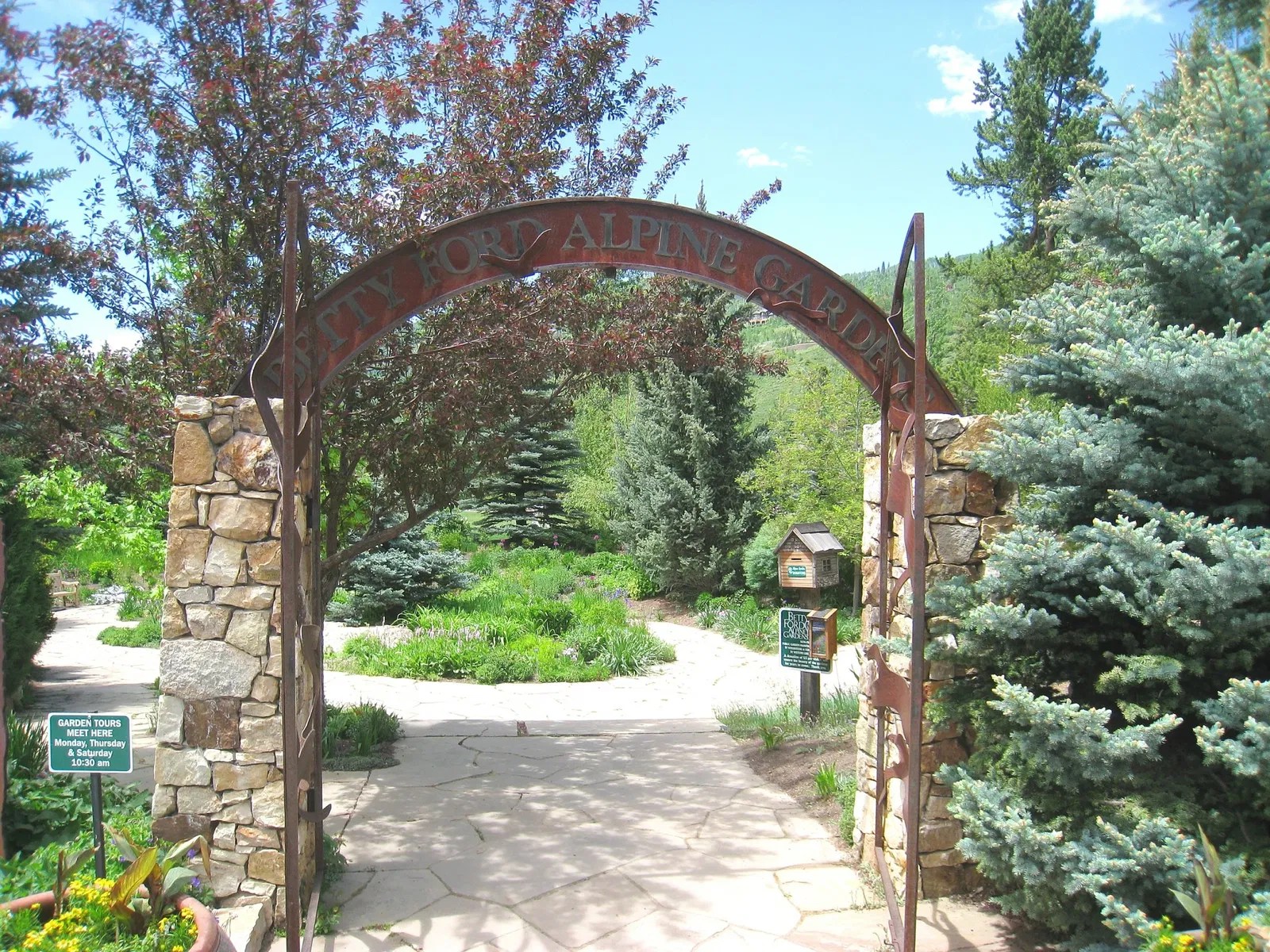 Betty Ford Alpine Gardens Education Center (Vail) Visitor Information