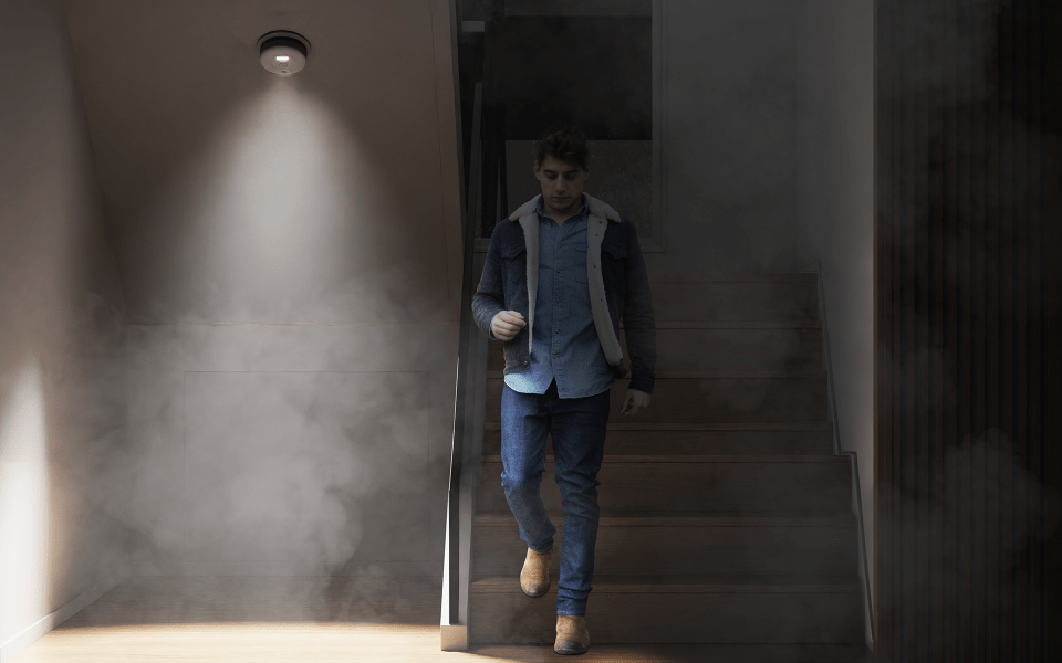 XSense SD01 Smoke Detector with LED Escape Light