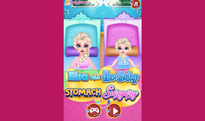 Elsa And Her Baby Stomach Surgery Game Play Elsa And Her Baby Stomach Surgery Online for Free