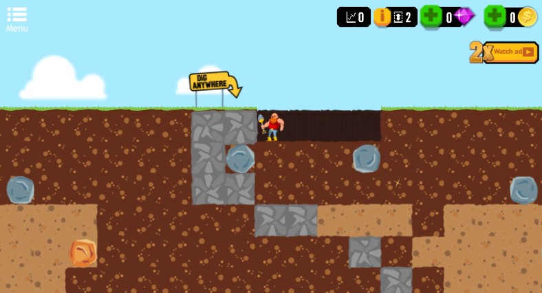 Gold Digger FRVR Game Play Gold Digger FRVR Online for Free at YaksGames