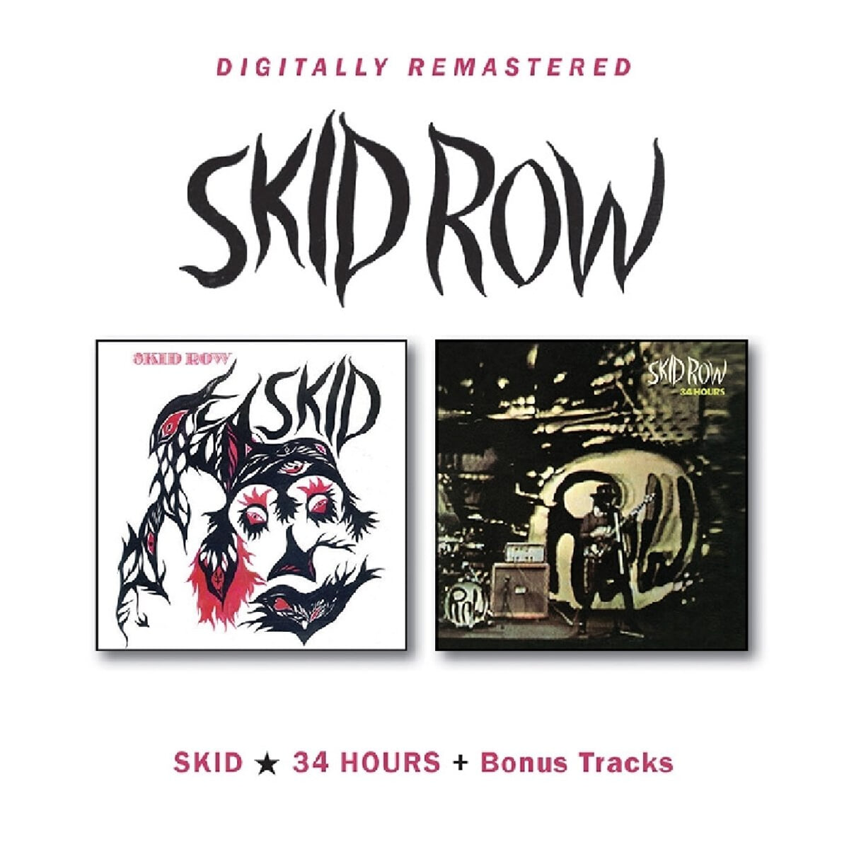 Skid Row (스키드 로우) SKID / 34 Hours + Bonus Tracks 예스24