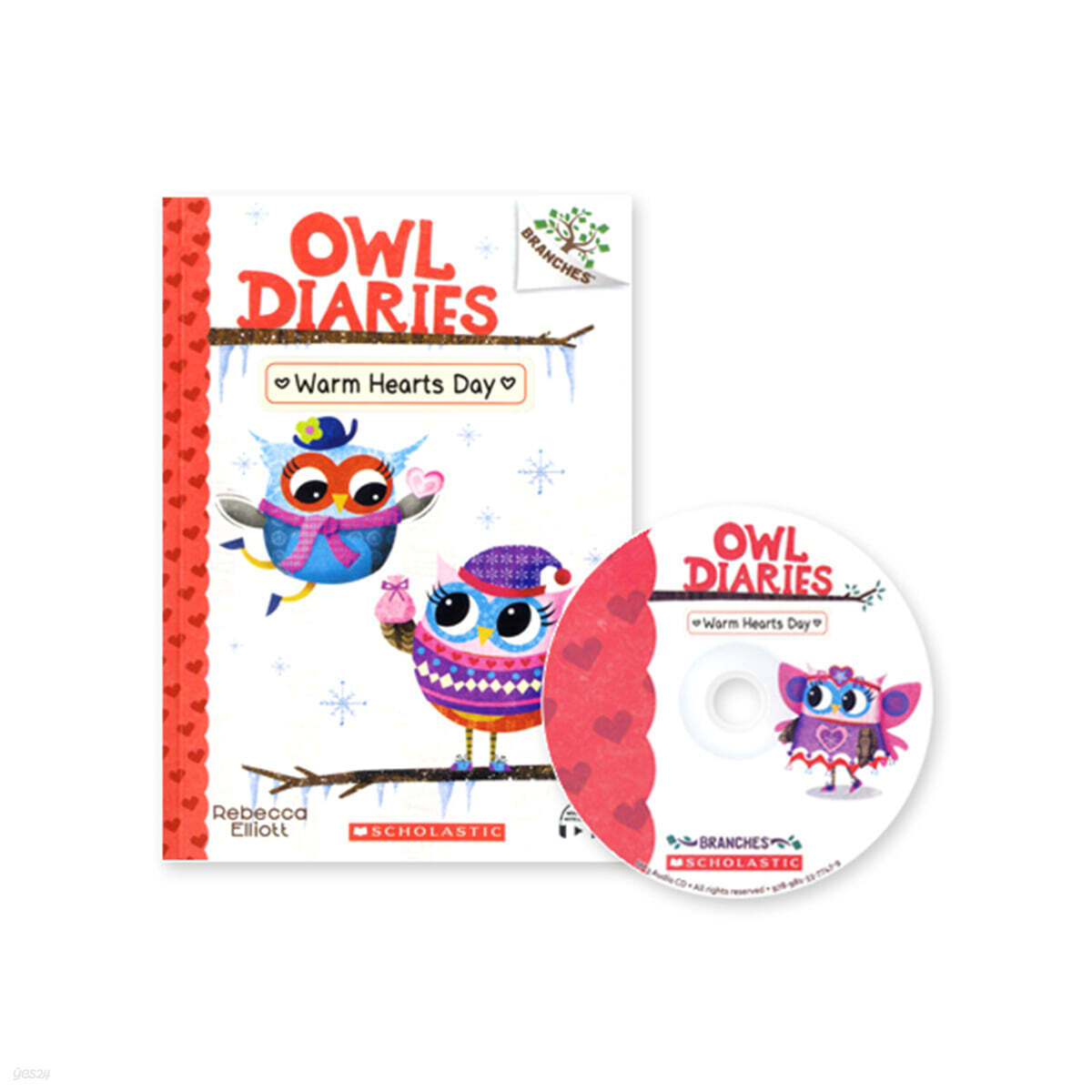 Owl Diaries 5Warm Hearts Day (with CD & Storyplus QR) New 예스24