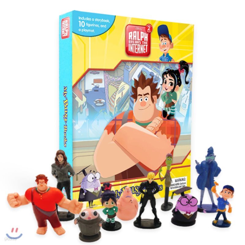 Disney WreckIt Ralph 2 My Busy Books 디즈니 주먹왕 랄프 2 인터넷 속으로 비지북 YES24
