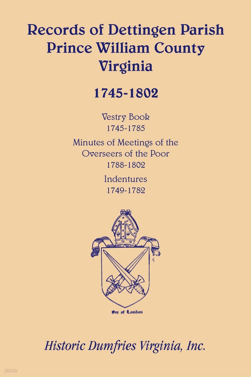 Records of Dettingen Parish, Prince William County, Virginia, Vestry