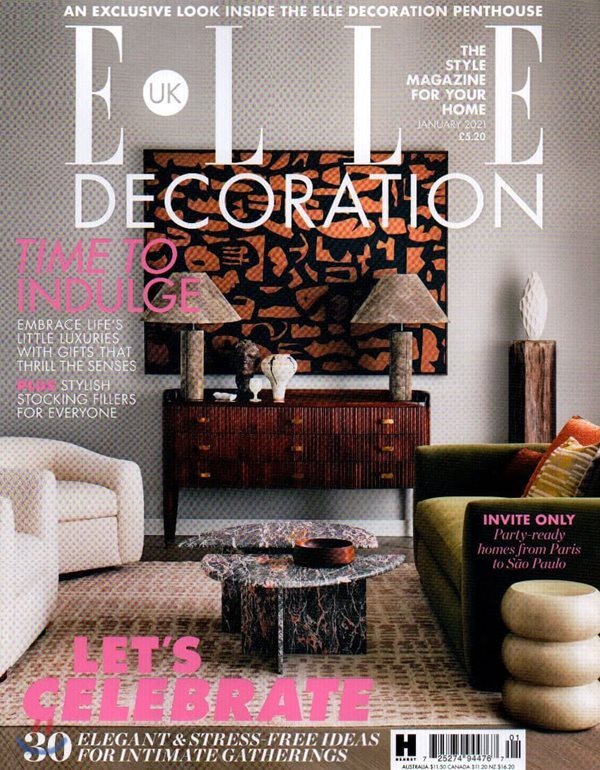 Elle Decoration UK (월간) 2021년 01월 YES24