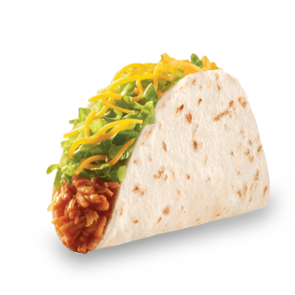 CHICKEN SOFT TACO Taco Bell, View Online Menu and Dish Photos at Zmenu
