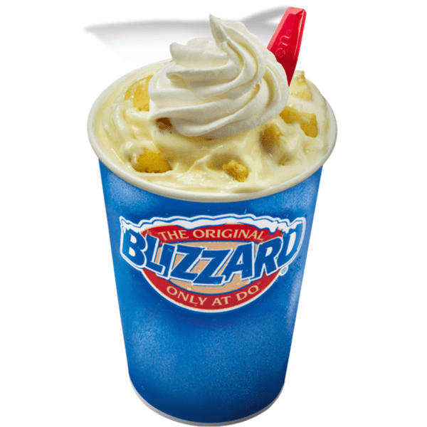 Dairy Queen Banana Cream Pie Blizzard